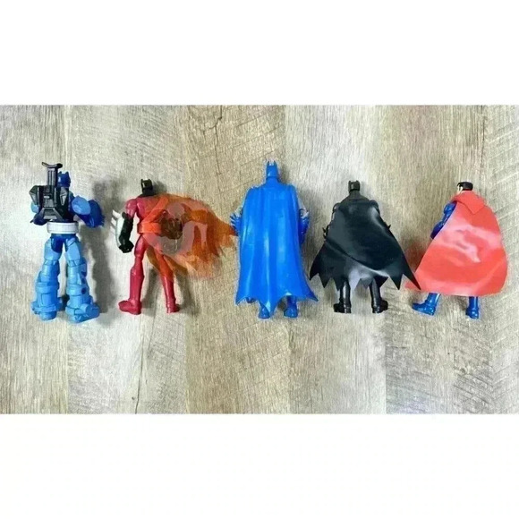 Batman Superman Action Figure Lot DC Comics 2011 2012 Mattel Ninja Power Attack - Picture 8 of 10